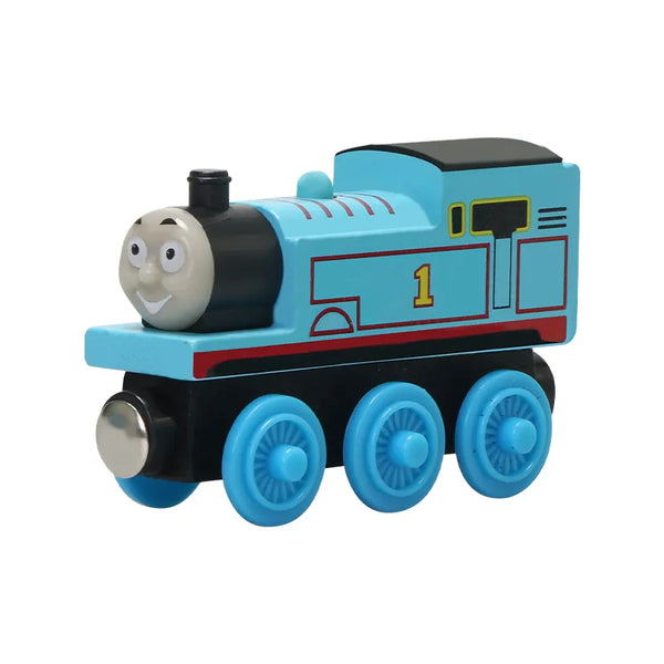 Thomas And Friends Wooden Railway Toy Train James Percy Molley Push-Along Wood Engine Rail Train For Kids Boys Birthday Gifts